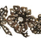 Broche Broche Trembleuse fin XIXè, diamants, or rose et argent 58 Facettes