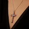 Ruby Diamond Cross