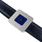 Montre Piaget Protocole RARE Piaget 99042 Lapis Lazuli Dial Protocole Ultra Thin Rectangular Serviced White Gold 58 Facettes
