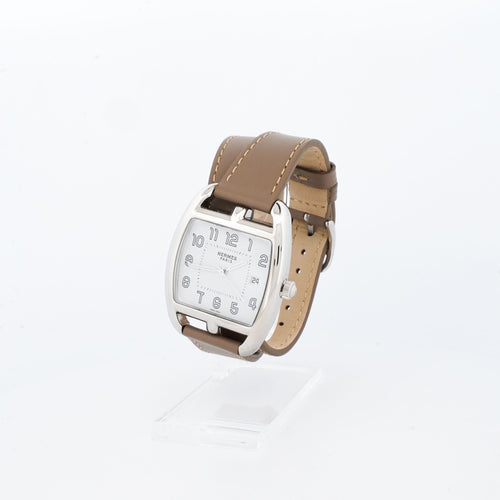 Hermès Cape Cod Tonneau – Elfenbeinfarbenes arabisches Zifferblatt – LM