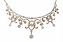 Collier Guirlande de diamants romantique victorienne – Un tour de cou de cérémonie et de sentiment 58 Facettes 25146-0152