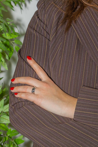 Bague Cartier Bague Trinity Or blanc 58 Facettes 3806939CN