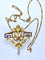 Broche Broche en or jaune 18 carats, ange, émail, diamants et perle. 58 Facettes AB557