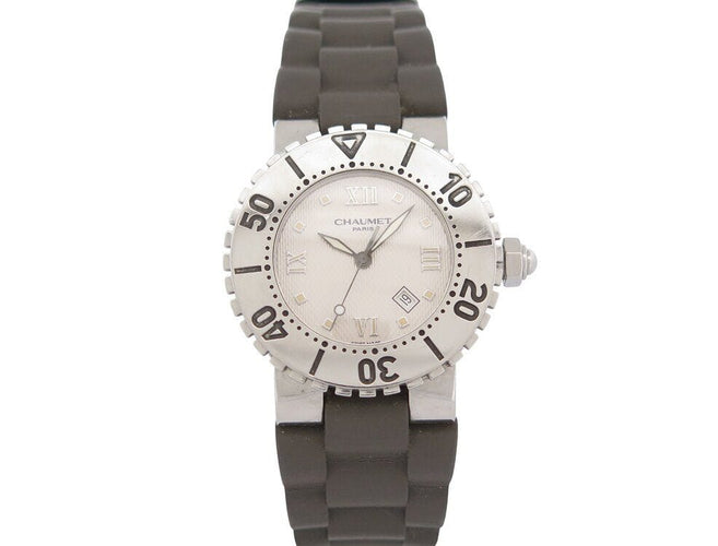 Montre montre CHAUMET class one 628 automatique 36 mm acier palladie 58 Facettes 265096