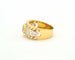 Anello in oro giallo con rubino ct 0,80 Thailandia e diamanti 58 Facettes 8957