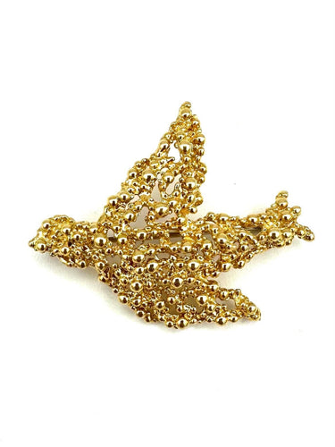 Broche GILBERT ALBERT. Broche or jaune 18K 58 Facettes