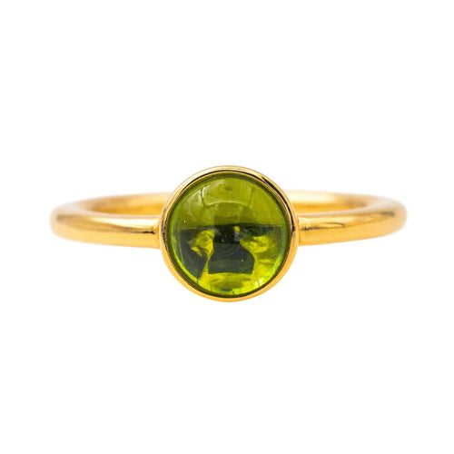 Bague 56 Bague  Or jaune Péridot 58 Facettes 4342806RV