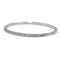 Bracelet Bracelet rigide en or blanc 750 et diamants environ 1 carat total 58 Facettes 1242