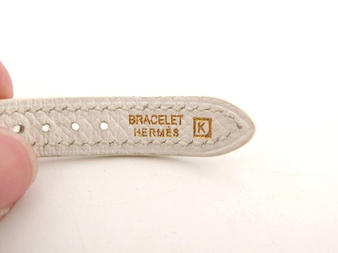 Montre montre HERMES rallye ra1.210 a quartz 20 x 25 mm en acier palladie 58 Facettes 271722