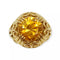 Bagues 52 Bague or jaune citrine 58 Facettes 330067487