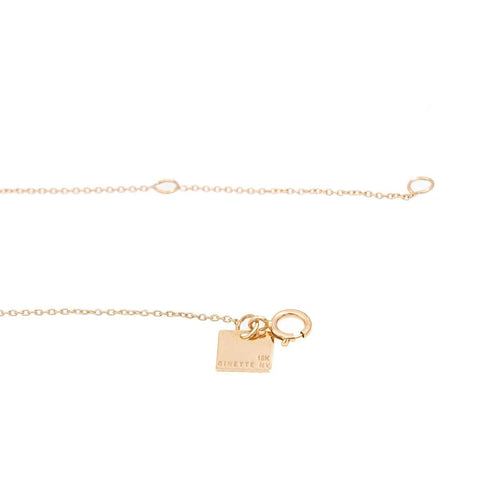 Collier Collier Ginette NY Mini noeud sur chaîne Or rose 58 Facettes 2519514CN