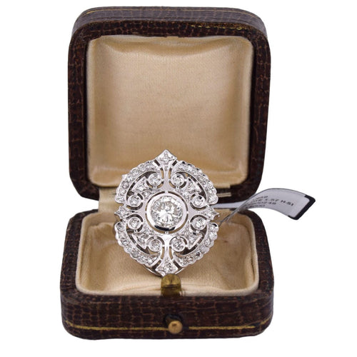 Bague 62 Bague Art Déco 58 Facettes