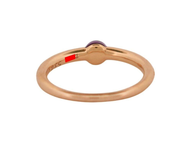 Bague 52 bague POMELLATO m'ama non m'ama amethyste 52 diamants en or jaune 18k 58 Facettes 268364