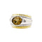 Bague 49 Bague Boucheron, "Roxane" deux tons d'or et citrine. 58 Facettes 35236