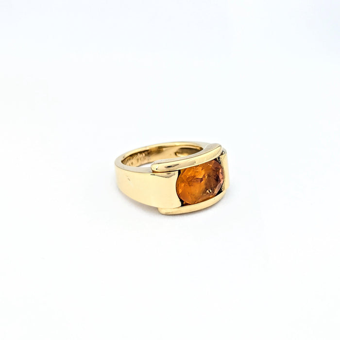 Bague 52 MAUBOUSSIN - Bague or jaune citrine 58 Facettes 30458