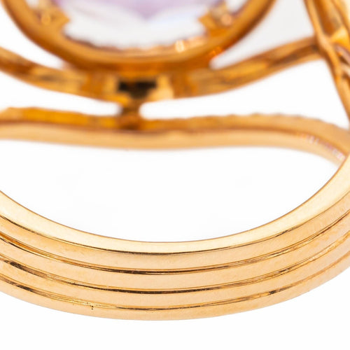 Etername 永恒戒指 黄金 紫水晶，钻石 