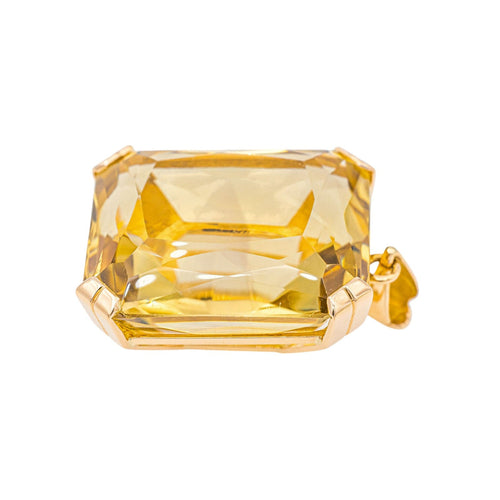 Pendentif Pendentif Or jaune Citrine 58 Facettes 4148031RV