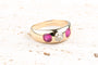 Bague 59 Bague ancienne diamant 1,07 ct et rubis 1,34 ct en or jaune 58 Facettes BGDRUCC1388-107