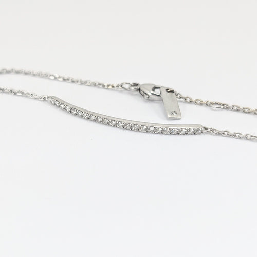 Bracelet Bracelet en or blanc et diamants 58 Facettes 31896