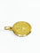 Pendentif Médaille Zodiaque Vierge Or 58 Facettes