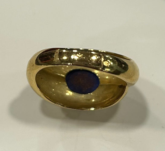 Bague 52.5 Bague jonc or jaune 58 Facettes LP591/15