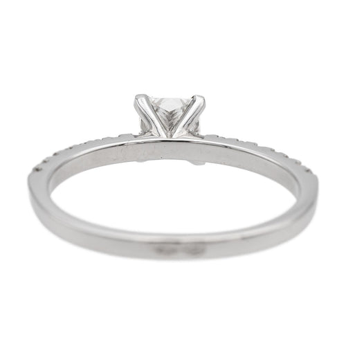 Bague 53 Bague Solitaire Or blanc Diamant 58 Facettes 578719RV