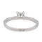 Bague 53 Bague Solitaire Or blanc Diamant 58 Facettes 578719RV