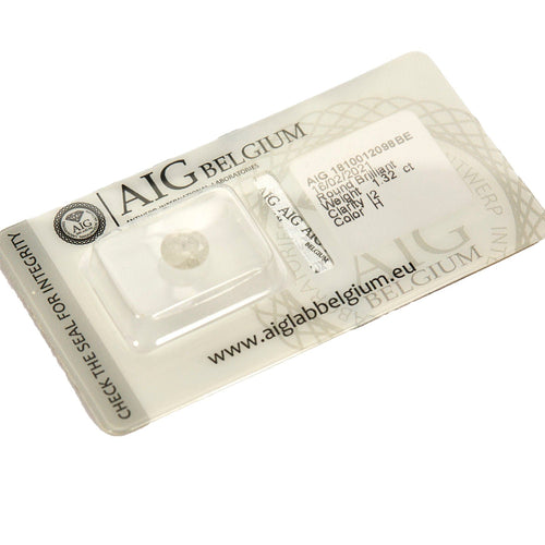 Gemstone Diamant Scellé avec Certificat 58 Facettes LP302