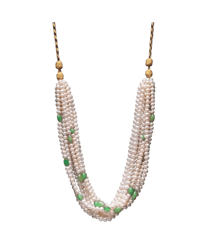 Collier Perle Rare Perle Emeraude