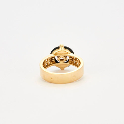 Bague 54.5 MAUBOUSSIN - BAGUE ONYX DIAMANTS 58 Facettes 32600205