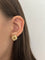 Boucles d'oreilles Boucles d'oreilles nœud en or 18K 58 Facettes