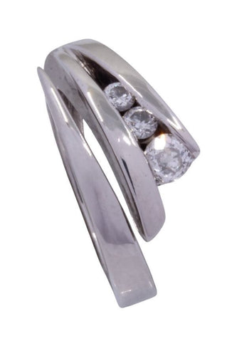 BAGUE TRILOGIE DIAMANTS 58 Facettes 094271