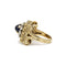 Bague 49 Bague or, saphir et diamants 58 Facettes 240150R