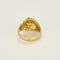 Bague 55 Bague chevalière "Lion" en or jaune 58 Facettes ROD4429X2