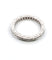 Bague 54 Bague en platine avec diamants 58 Facettes