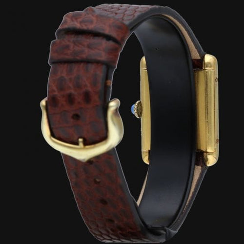 Montre Cartier Montre Tank Vermeil 58 Facettes MT43319
