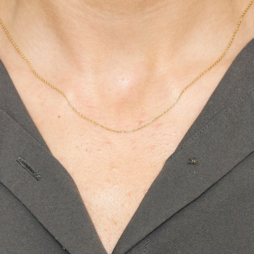 Collier Chaine Forçat en or jaune 58 Facettes LP1139