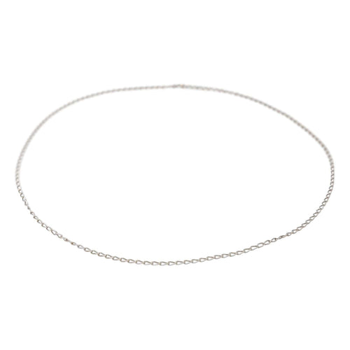 Collier Collier Maille cheval Or blanc 58 Facettes 3332356CN