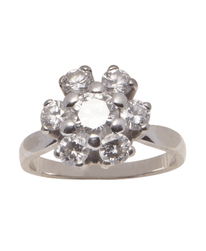 Pierścionek Bague Faste Białe Złoto 18K Diament 58 Facettes BO220704/FASTE