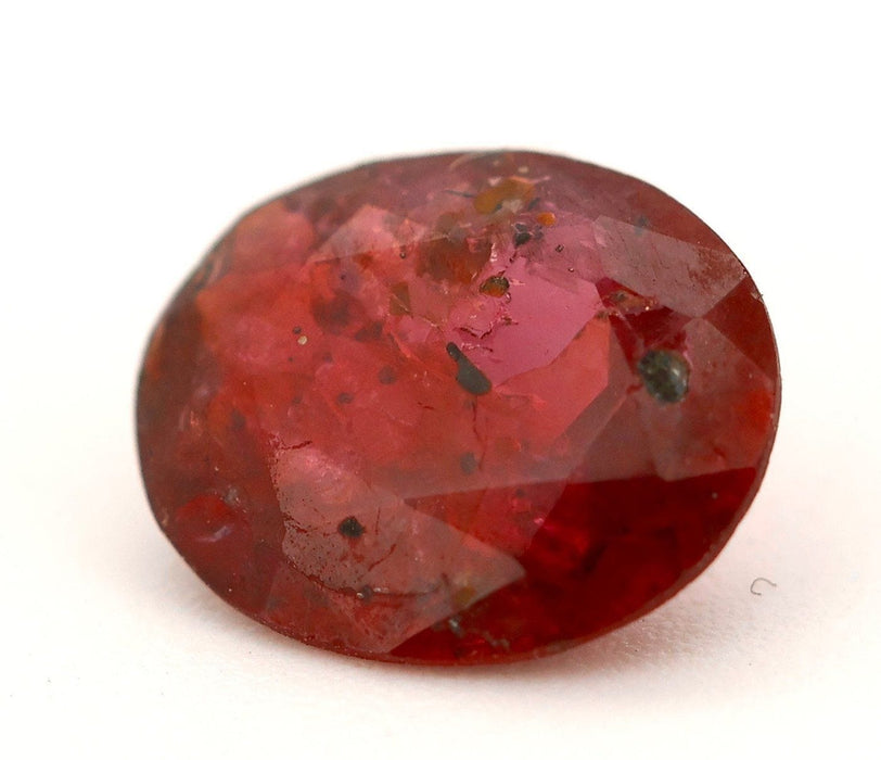 Gemstone Rubis non chauffé 0.68cts certificat ALGT 58 Facettes