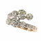 Bague 55 Grandeur impressionnante : bague victorienne Toi et Moi avec diamants de 2,57 ct 58 Facettes 24320-0163