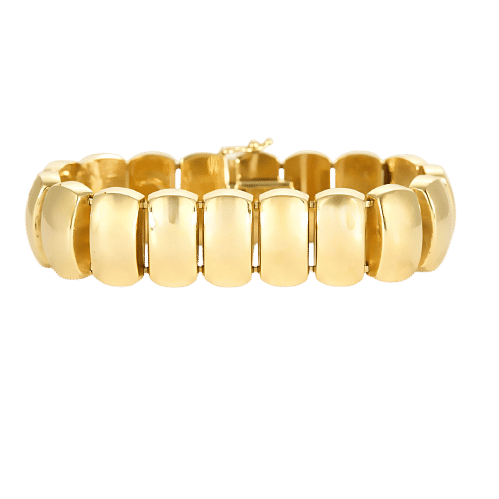Bracelet Bracelet en Or jaune 18k 58 Facettes CAR0301