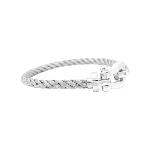 Bracelet Bracelet Fred, "Force 10", or blanc, acier. 58 Facettes 34977