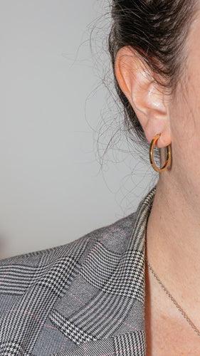 Boucles d'oreilles Boucles d'oreilles Créoles  Or jaune 58 Facettes 4659027CN