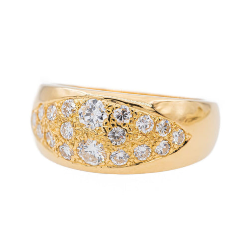 Bague 55 Bague Jonc Or jaune Diamant 58 Facettes 2975752CN