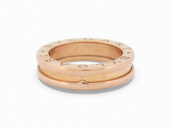 Bague 49 bague BULGARI b.zero1 336003 t49 en or rose 18k  ecrin 58 Facettes 271100
