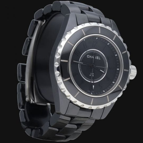 Montre Montre Chanel J12 33 mm Noir intense 58 Facettes MT41314