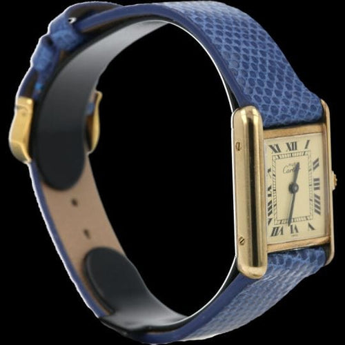 Montre Cartier Montre Tank Vermeil 58 Facettes MT42349