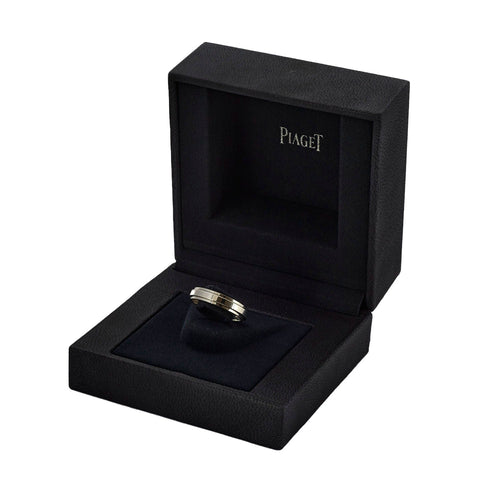Bague 62 PIAGET - Alliance Possession en or gris 58 Facettes B4