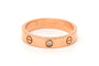 Bague 56 Cartier - Bague Love en or rose 18k et diamant taille brillant 58 Facettes 23266